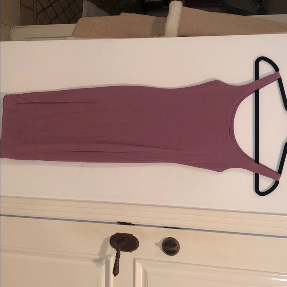 Naked Wardrobe - Blush Pink Midi Dress